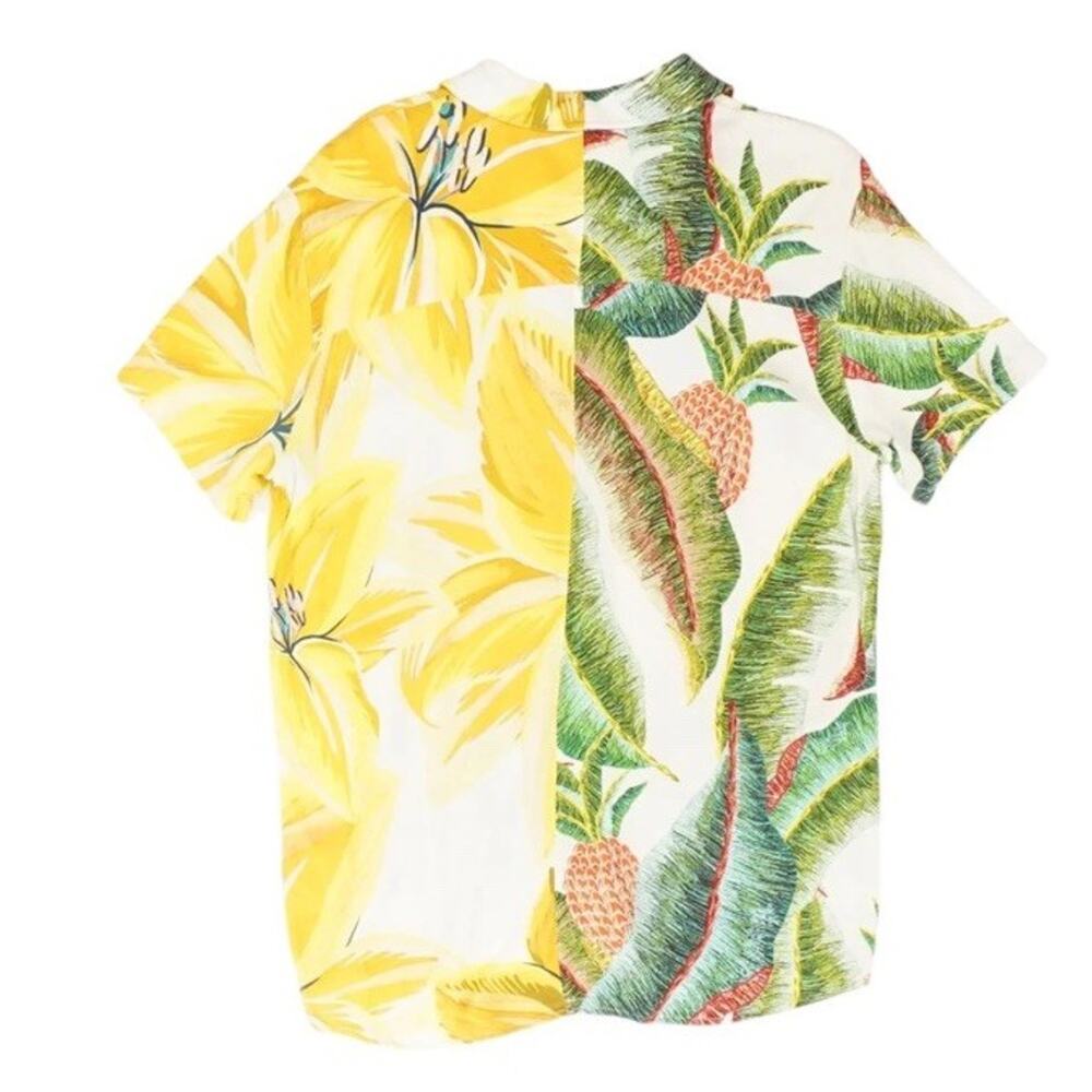 FARM Rio Tropical Short Sleeve Button-Front Shirt Men’s Small - Picture 2 of 5